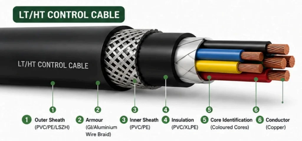 LTHT POWER & CONTROL CABLE