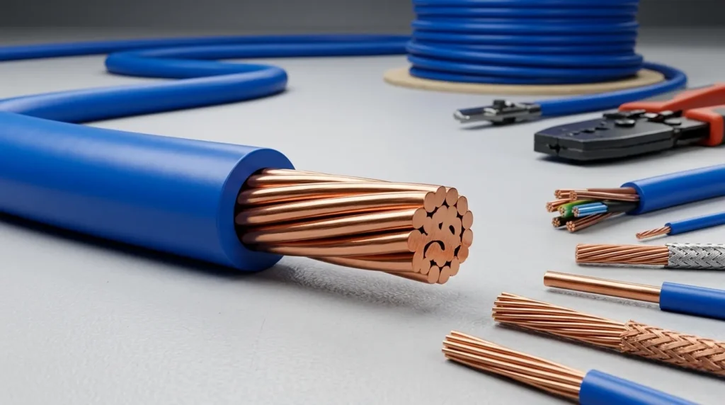 blue wire